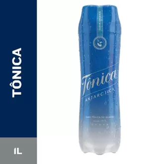 Oferta de Água Tônica Antarctica 1l por R$6,49 em Supermercado Bergamini