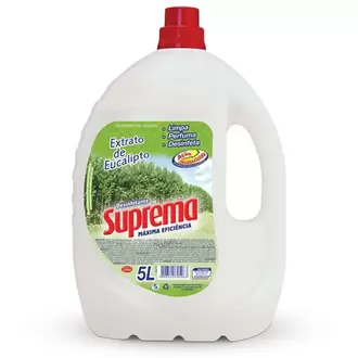 Oferta de Desinfetante Extrato de Eucalipto Suprema 5l por R$11,99 em Supermercado Bergamini