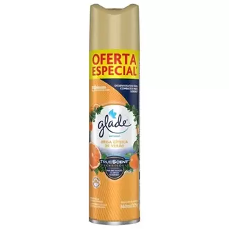 Oferta de Purificador de Ar Brisa Cítrica de Verão Glade 360Ml por R$15,99 em Supermercado Bergamini