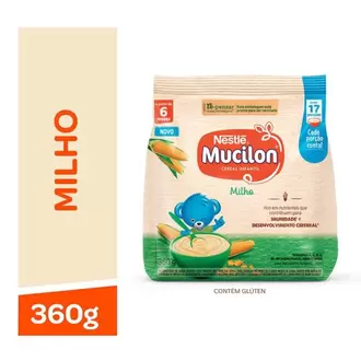 Oferta de Cereal Infantil Milho Mucilon 360g por R$9,98 em Supermercado Bergamini