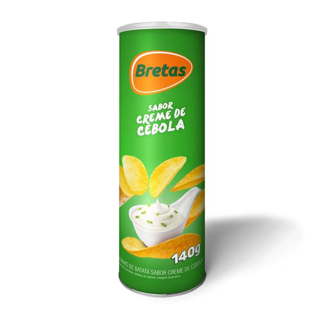 Oferta de Batata Tubo Bretas Creme de Cebola 140g por R$9,99 em Supermercado Bretas