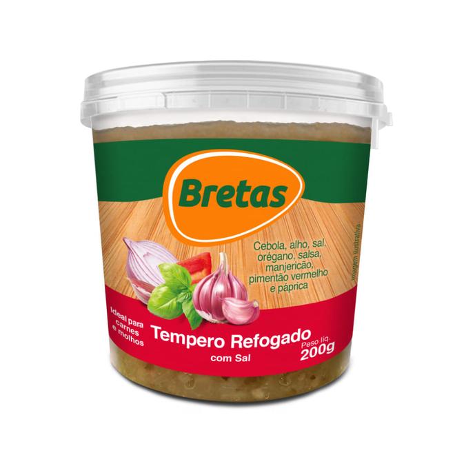 Oferta de Alho Bretas Refoga Seco 200g por R$4,99 em Supermercado Bretas