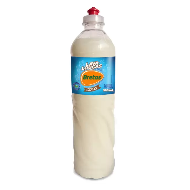 Oferta de Detergente Bretas Coco 500ml por R$2,29 em Supermercado Bretas