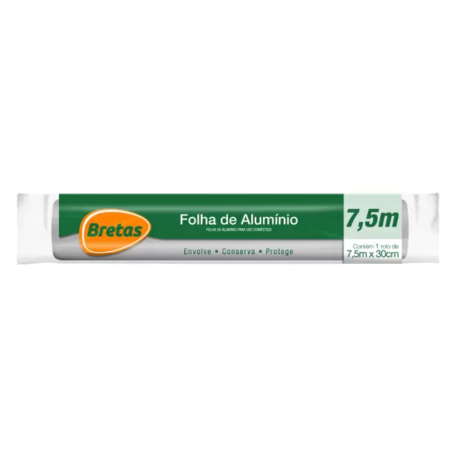 Oferta de Papel Alumínio Bretas 30X7.5M por R$7,89 em Supermercado Bretas