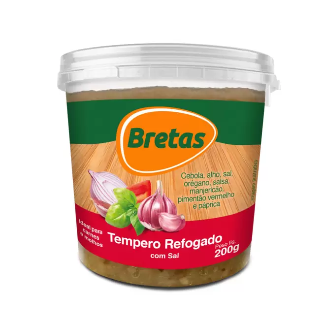 Oferta de Alho Bretas Refoga Seco 200g por R$5,49 em Supermercado Bretas