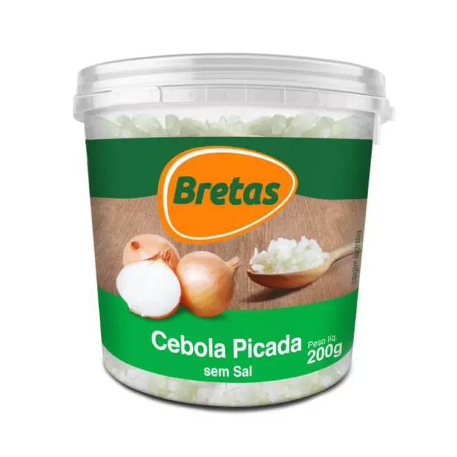 Oferta de Cebola Bretas Picada Seco 200g por R$5,49 em Supermercado Bretas