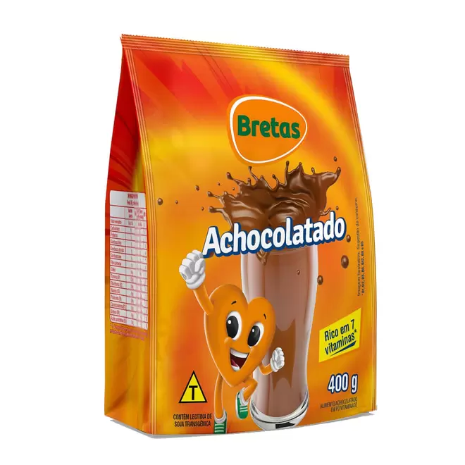 Oferta de Achocolatado em Pó Bretas Sachê 400g por R$5,19 em Supermercado Bretas