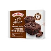 Oferta de Mini Brownie Wickbold 150g Chocolate Meio Amargo por R$13,99 em Supermercado Dalben