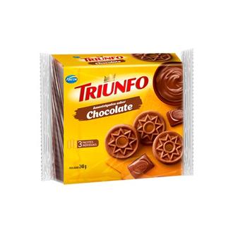 Oferta de Biscoito Amanteigado Chocolate Triunfo 248G por R$7,99 em Supermercado Padrão