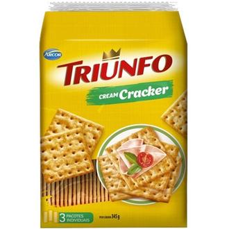 Oferta de Biscoito Cream Cracker Triunfo 345G por R$5,99 em Supermercado Padrão