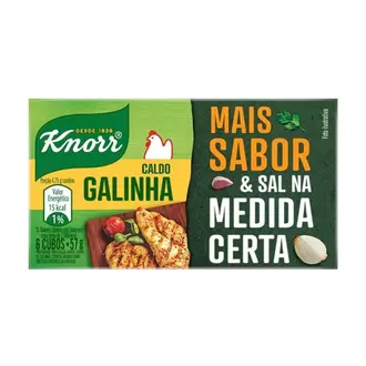 Oferta de Caldo de Galinha Knorr 57g por R$2,99 em Supermercado Padrão