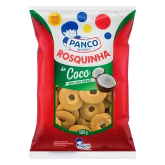 Oferta de Rosquinha de Coco Panco 500g por R$6,99 em Supermercado Padrão