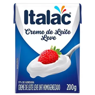 Oferta de Creme de Leite Italac 200g por R$4,79 em Supermercado Padrão