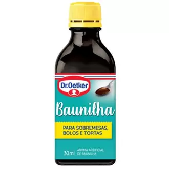 Oferta de Essência Sabor Baunilha Dr.Oetker 30ml por R$10,99 em Supermercado Padrão