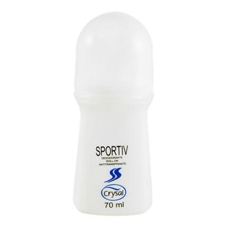 Oferta de Desodorante Roll On Crystal Sportiv 70Ml por R$3,19 em Supermercado Precito