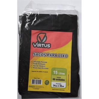 Oferta de Saco Lixo Almofada Virtus 15L C/8Un por R$3,19 em Supermercado Precito