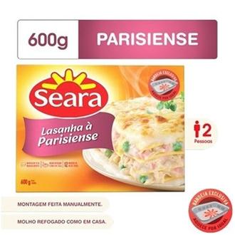 Oferta de Lasanha Parisiense Seara 600G por R$13,89 em Supermercado Precito