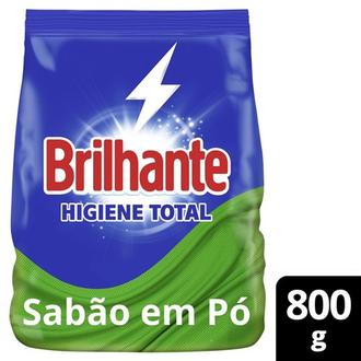 Oferta de Sabão em Pó Higiene Total Brilhante 800G por R$9,61 em Supermercado Precito