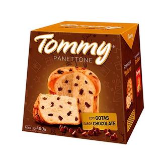 Oferta de Panetone com Gotas de Chocolate Tommy 400G por R$7,47 em Supermercado Precito