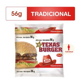 Oferta de Hambúrguer Texas Burger 56G por R$1,48 em Supermercado Precito