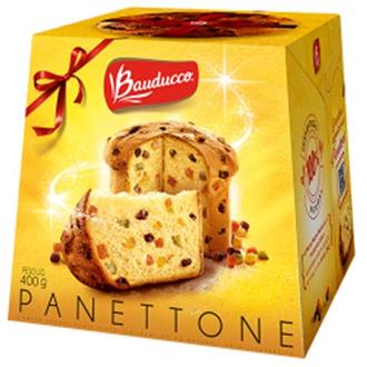 Oferta de Panettone com Frutas Cristalizadas Bauducco 400G por R$14,96 em Supermercado Precito