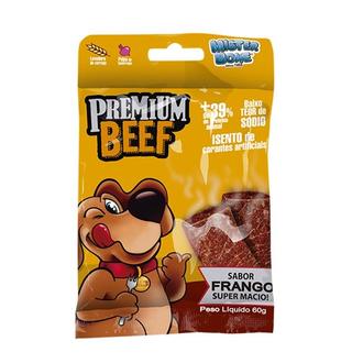 Oferta de Bifinho Sabor Frango Premium Beef 60G por R$1,05 em Supermercado Precito