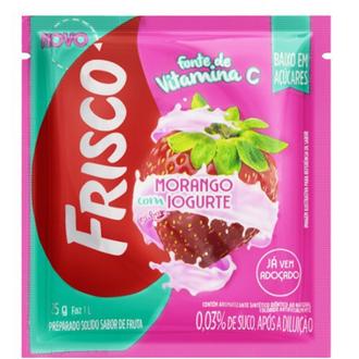 Oferta de Refresco em Pó Sabor Morango com Iogurte Frisco 18g por R$0,84 em Supermercado Precito