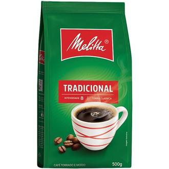 Oferta de Café Torrado e Moído Tradicional Melitta 500g por R$16,03 em Supermercado Precito