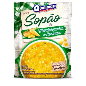 Oferta de Sopao Qualimax Mandioquinha e Cenoura 160gr por R$5,33 em Supermercado Precito