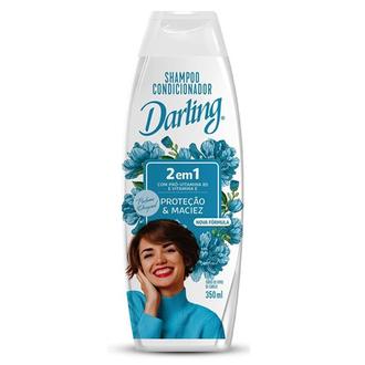Oferta de Shampoo Condicionador 2 em 1 Darling 350Ml por R$8,54 em Supermercado Precito