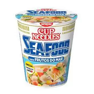 Oferta de Macarrão Instantâneo Cup Noodles Frutos do Mar Nissin 65G por R$4,8 em Supermercado Precito