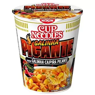 Oferta de Macarrão Instantâneo Cup Noodles Galinha Picante 68g por R$4,8 em Supermercado Precito