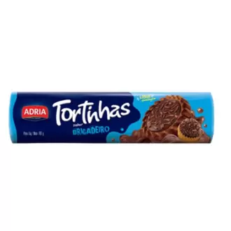 Oferta de Biscoito Tortinhas de Brigadeiro Adria 140G por R$3,52 em Supermercado Precito