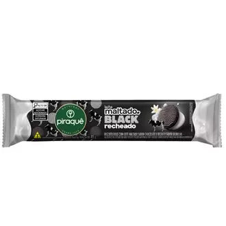 Oferta de Biscoito Sabor Leite Maltado Black Recheio Baunilha Piraquê 85g por R$2,55 em Supermercado Precito