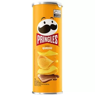 Oferta de Batata Sabor Queijo Pringles 109g por R$9,08 em Supermercado Precito