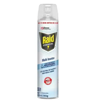 Oferta de Inseticida Aerossol Multi-Insetos Sem Cheiro Essencial Raid 420ml por R$18,17 em Supermercado Precito