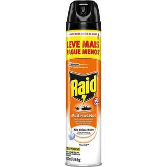 Oferta de Inseticida Multi-insetos Aerossol Raid Não Deixa Cheiro 420ml Leve Mais Pague Menos por R$18,17 em Supermercado Precito