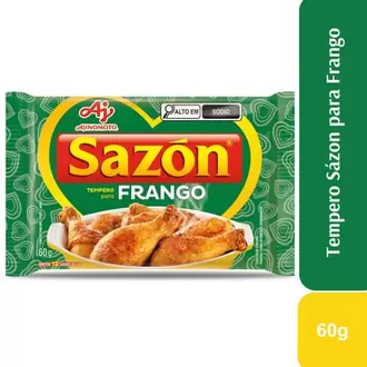 Oferta de Sazón de Frango 60g por R$4,26 em Supermercado Precito