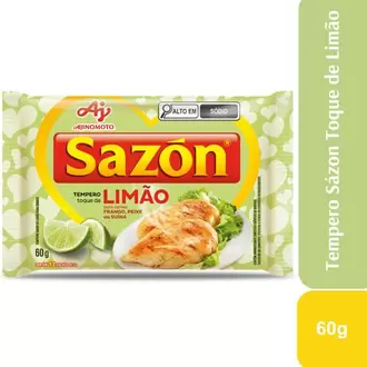 Oferta de Tempero em Po Sazon 60g Toque Limao por R$4,26 em Supermercado Precito