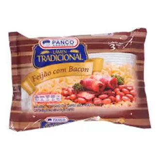 Oferta de Macarrão Instantâneo Feijão com Bacon Panco 85G por R$1,91 em Supermercado Precito