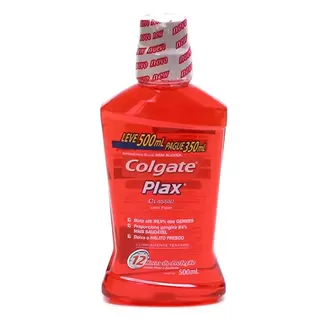 Oferta de Antisséptico Bucal Colgate Plax Classic Leve 500Ml Pague 350Ml Embalagem 500Ml por R$16,03 em Supermercado Precito