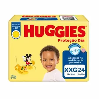 Oferta de Fralda Huggies Protecao Dia Xxg C/24 por R$32,08 em Supermercado Precito