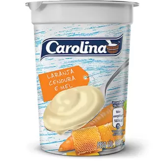 Oferta de Iogurte Laranja/Cenoura e Mel Carolina 160g por R$2,55 em Supermercado Precito