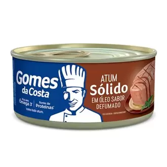 Oferta de Atum Sólido em Óleo Defumado Gomes da Costa 170g por R$10,68 em Supermercado Precito