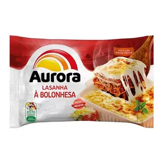 Oferta de Lasanha À Bolonhesa Aurora 600g por R$10,68 em Supermercado Precito