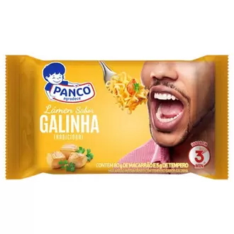 Oferta de Macarrão Instantâneo Panco Lámen Galinha Tradicional 85g por R$1,91 em Supermercado Precito