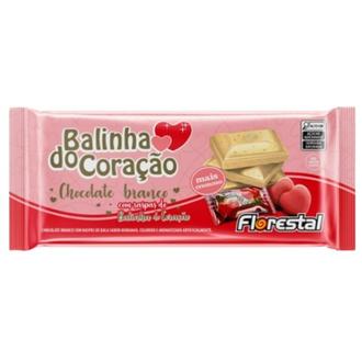 Oferta de Chocolate Branco Balinha do Coração Florestal 80G por R$2,99 em Supermercados Andreazza