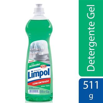 Oferta de Detergente Limpol Gel Aloe Vera - Leve 511G Pague 411G por R$4,99 em Supermercados Andreazza