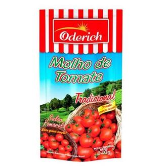 Oferta de Molho de Tomate Tradicional Oderich Embalagem 340G por R$2,25 em Supermercados Andreazza