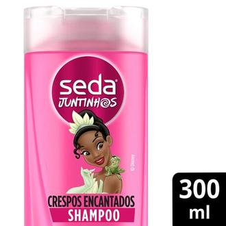 Oferta de Shampoo Infantil Tiana Juntinhos Crespos Encantados Seda 300Ml por R$10,98 em Supermercados Andreazza